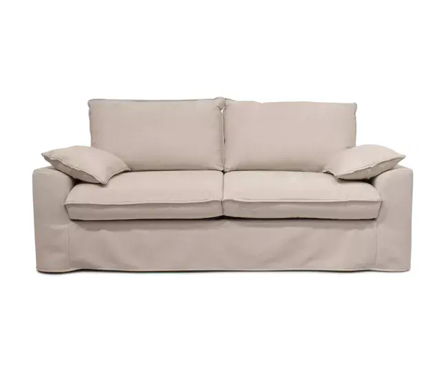 Sofá cama 3 plazas beis VIALO