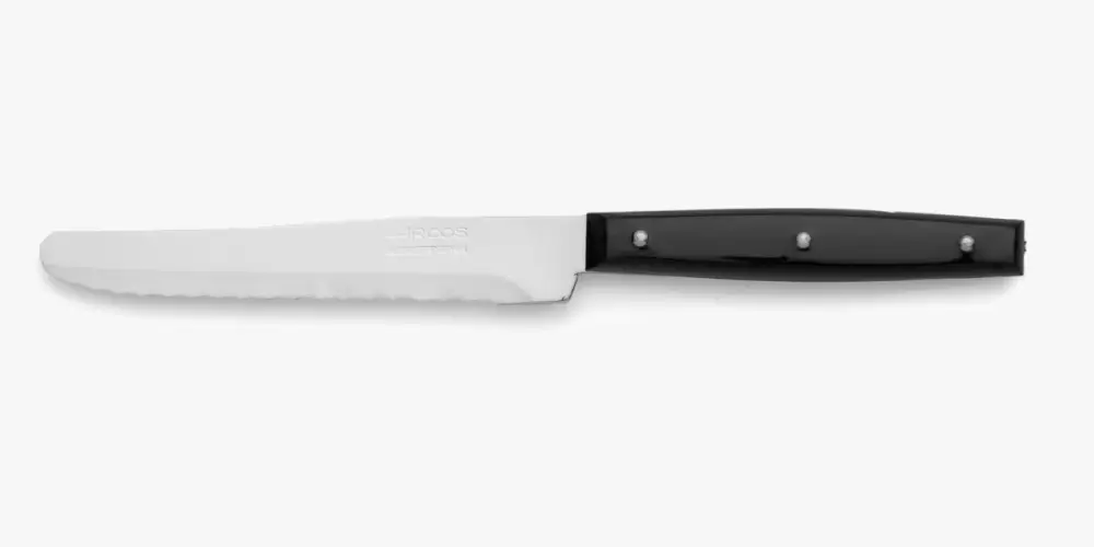 Coltello Dessert Colore Nero Poliamida 110 mm en Roble Natural