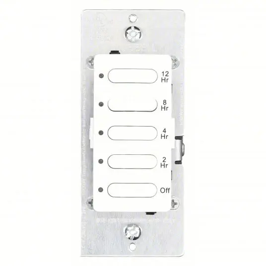 120/277V AC Hubbell Wiring Device-Kellems Countdown Timer DT5012W