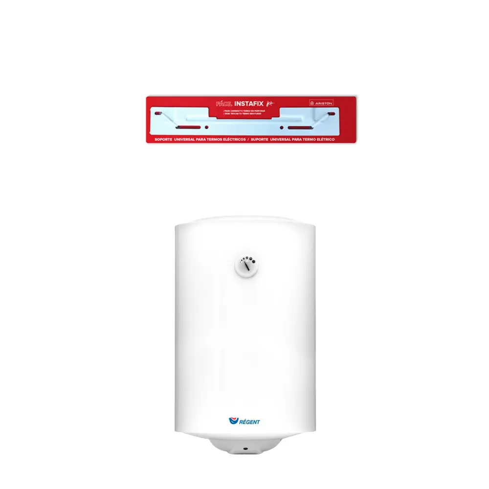 Termo eléctrico, regent, regent vr 50l + soporte de pared instafix
