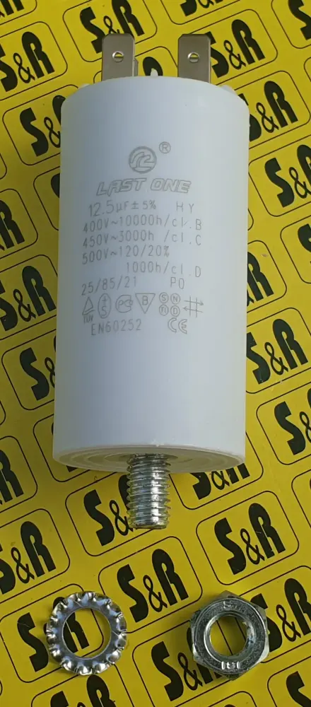 Condensador 12.5mF(microfaradios) Fácil de Montar
