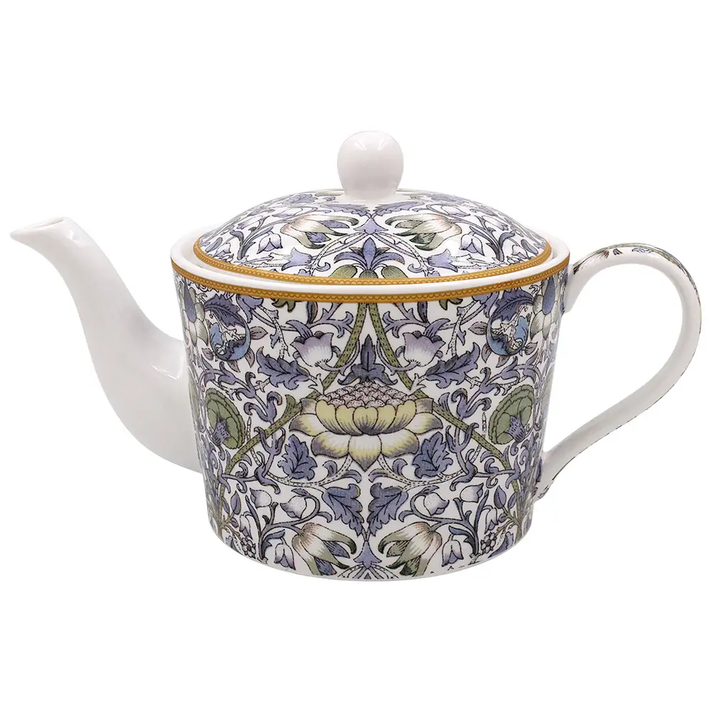 Tetera de William Morris diseño Lodden