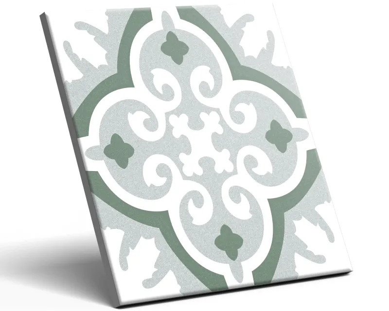 Azulejo decorativo de gres porcelánico 20 cm x 20 cm, clase I - Bora wind