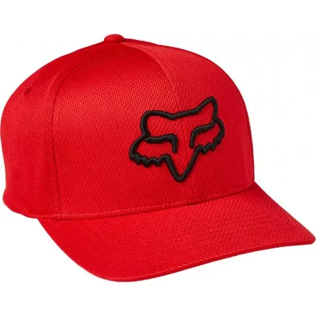 FOX Gorro Jockey Lifestyle Lithotype Flexfit 20 Rojo