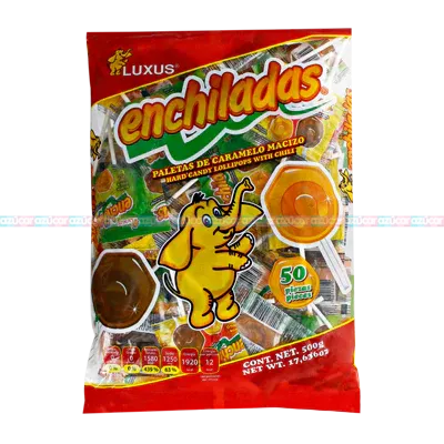 PALETA ENCHILADA LUXUS 20/50