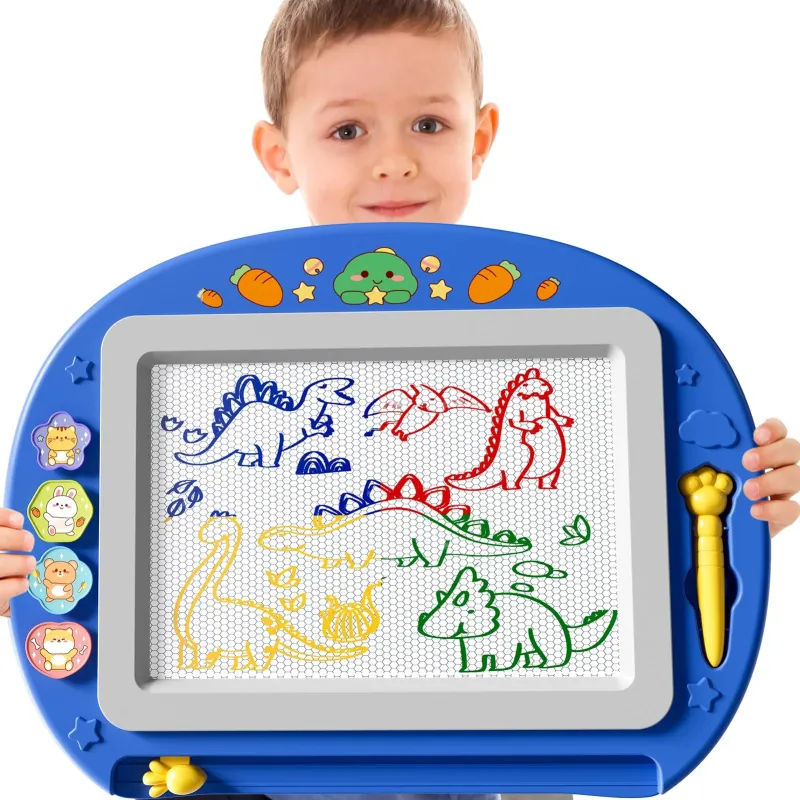Pizarra de dibujo magnética extragrande BLmukce para niños de 2 7 ños