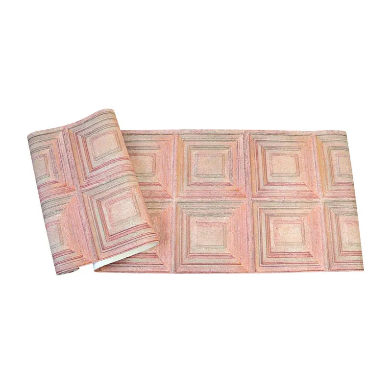 Revestimiento de pared rectangular con efecto 3D para decoración de sala de estar en color sin procesar, 20,5 pulgadas x ...