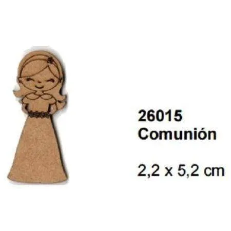 Silueta DM 26015 Niñ comunion 2,2x5,2cm