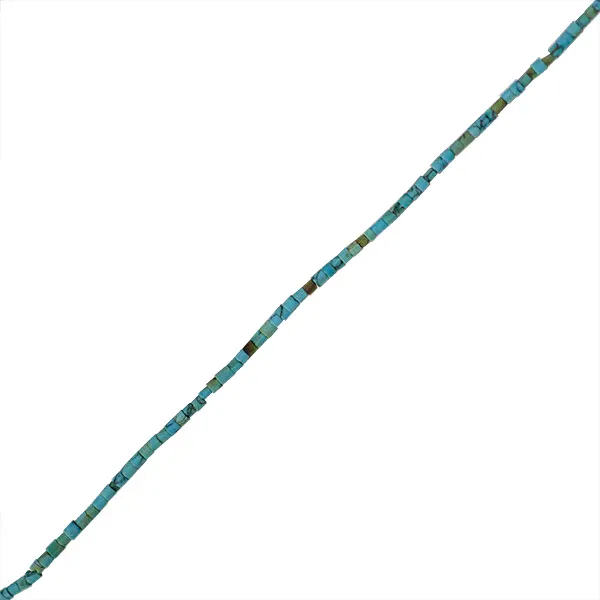 Turquesa Cilindro 2x2.5mm Arcoíris