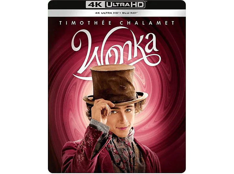 WARNER HOME VIDEO Wonka (Steelbook) 4K Blu-ray