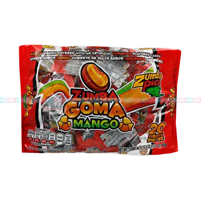 ZUMBA GOMA MANGO 20/20