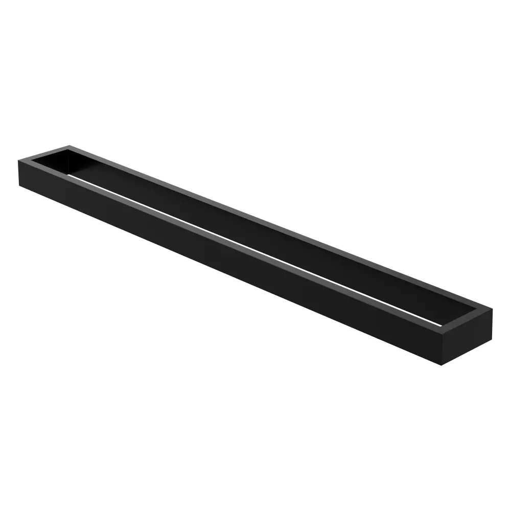 Toallero de pared sin taladrar 60cm acero negro