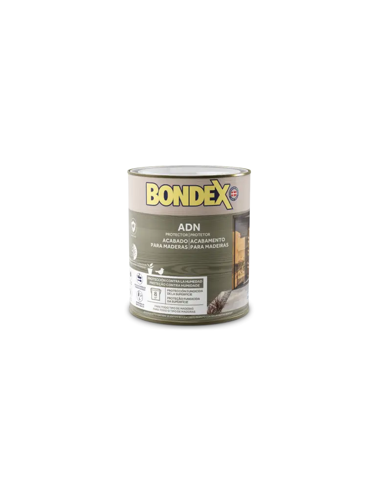 Bondex adn protector al agua satinado 750 ml (macassar 908) Ppg