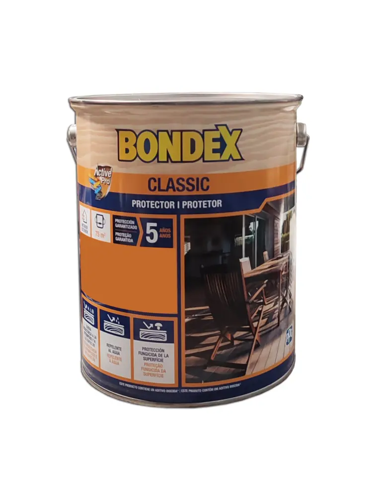Bondex protector classic satinado 5 lt (pino oregón 904) Ppg