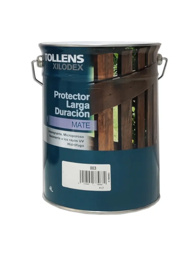 Protector larga duración mate 4 lt (incoloro 003) Tollens