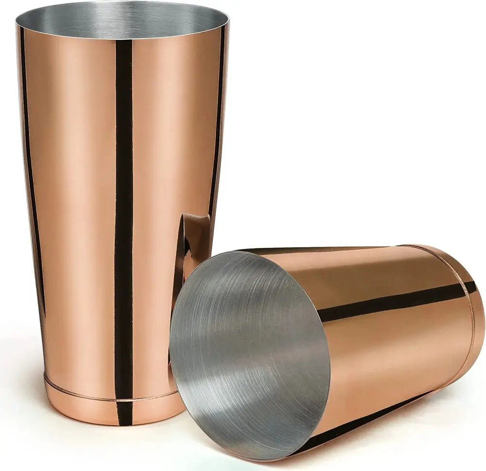 Coctelera Boston Cobre – 2 piezas 18 oz y 28 oz profesional Bartender