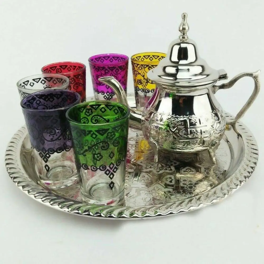 Juego de té marroquí integral