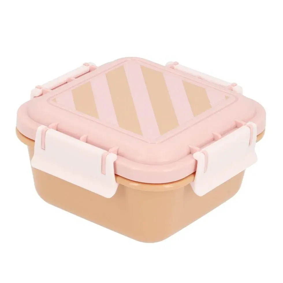 Caja almuerzo Grande Fucsia Stripes