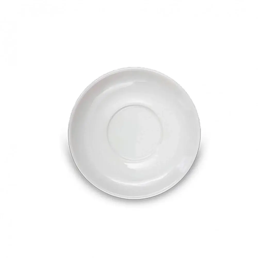 Plato De Café Apilable 12 Cm Blanca