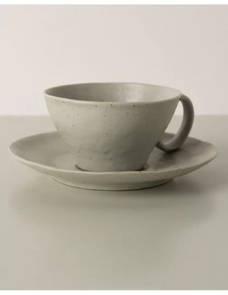 Taza con plato Milos - considerable