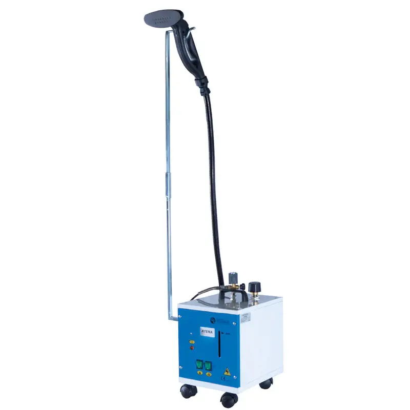 (ATENA) Caldera Portátil de 4.5 litros con Llantas y Vaporizador Atena para Telas Delicadas