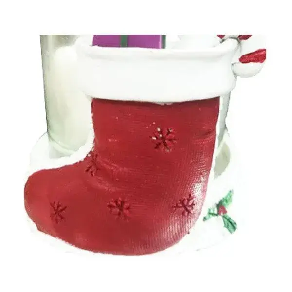 Vela calcetín Papá Noel