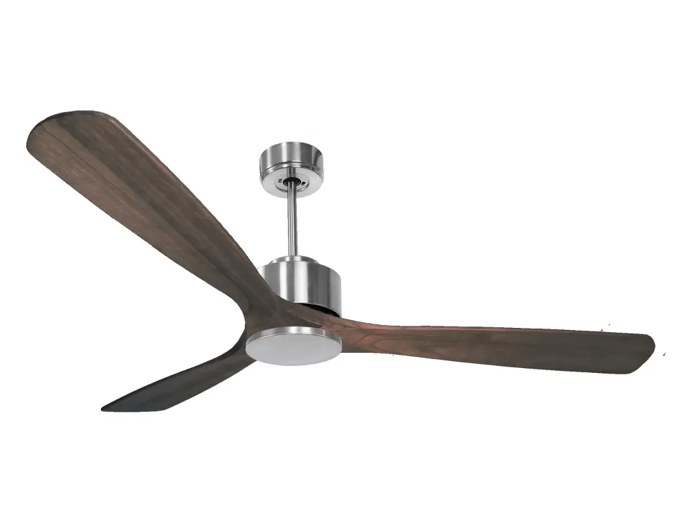 Ventilador de techo ø166 cm con Wi-Fi de doble cara hypersilence para 50 m²