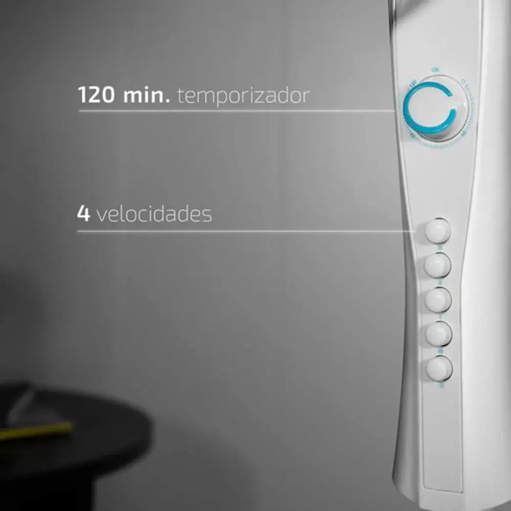 Ventilador de Velocidad Variable Ventilador de pie Cecotec EnergySilence 520 Power 40W 5 aspas 110-130 cm