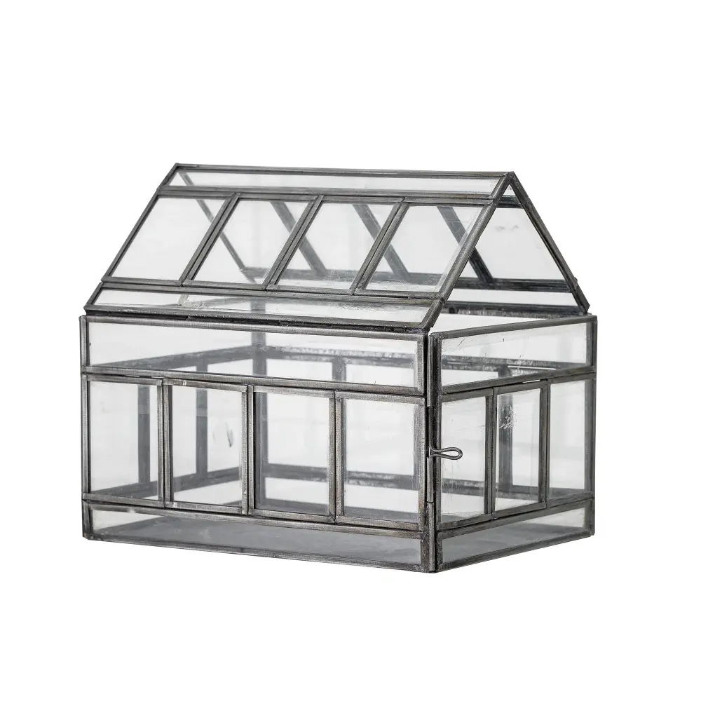 Vitrina Creative Collection Jerri, Gris, Acero Certificado GREENGUARD